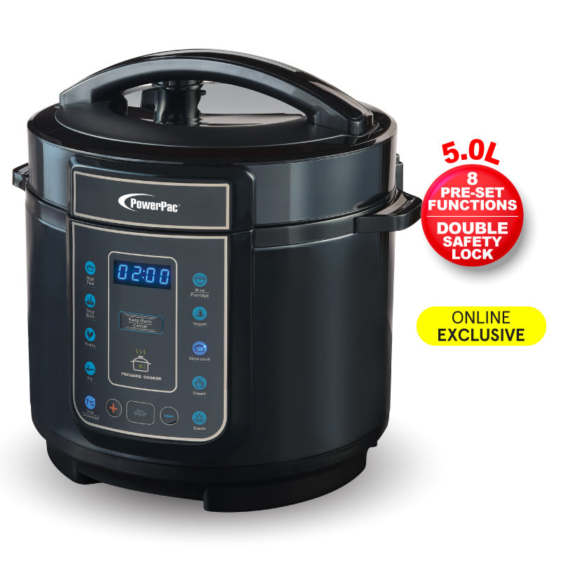 Electric Pressure Cooker Double Safety Lock 5.0L (PPC566)