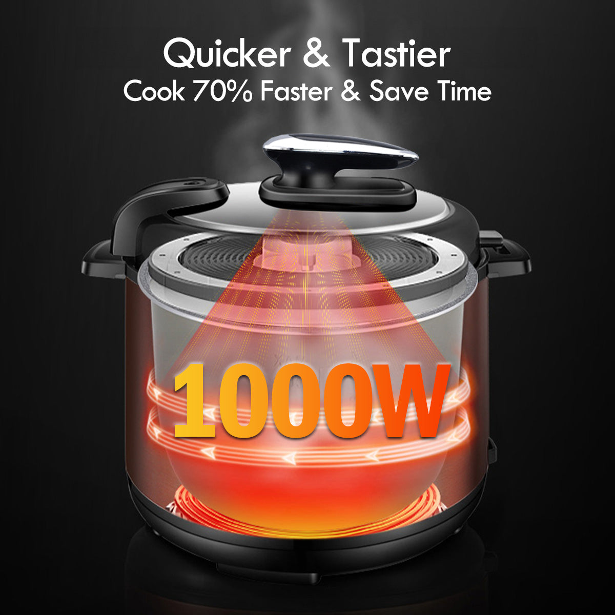 6L Electric Pressure Cooker 6.0L (PPC611)
