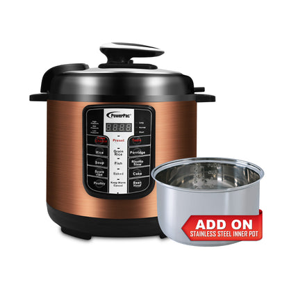 6L Electric Pressure Cooker 6.0L (PPC611+SSPOT)