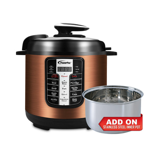 6L Electric Pressure Cooker 6.0L (PPC611+SSPOT)