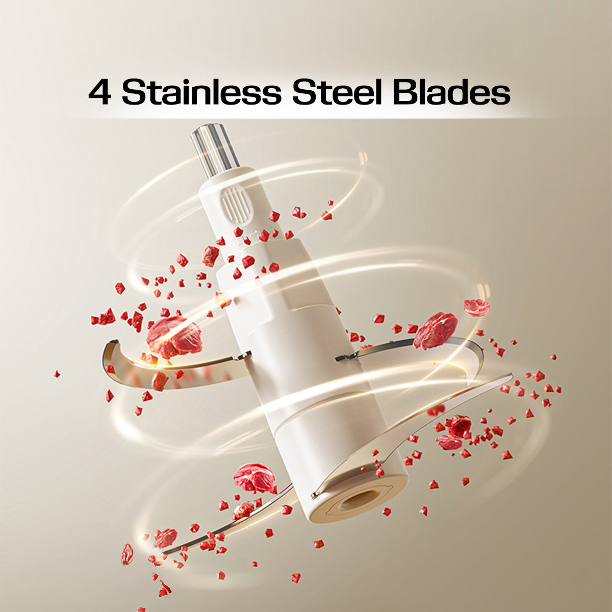 Food Chopper 2.0L with Safety Lock Switch (PPCP713)