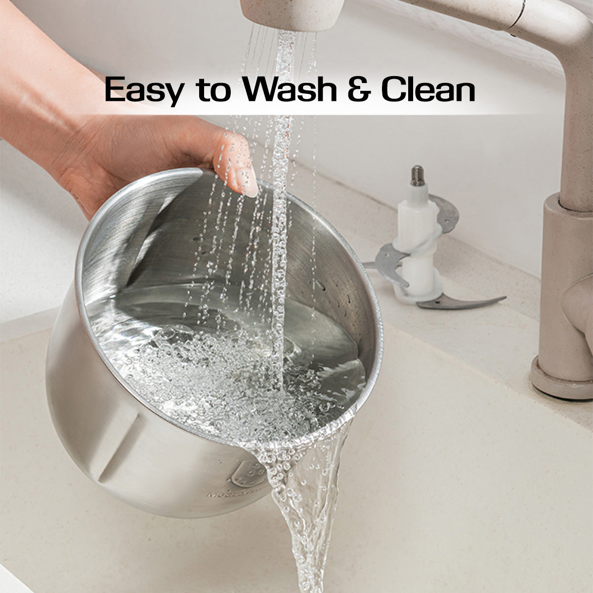 Food Chopper 2.0L with Safety Lock Switch (PPCP713)