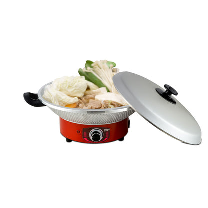 Electric Wok, Steamboat, Multi Cooker, Frying Pan 12 Inch (PPEC815)