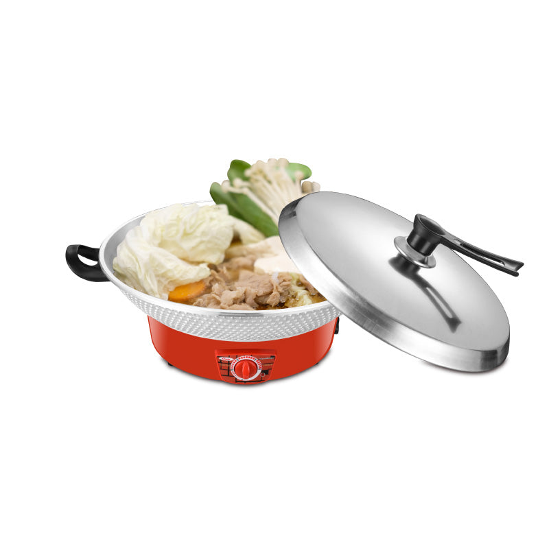 Electric Wok, Steamboat, Multi Cooker, Frying Pan 14 Inch (PPEC816)