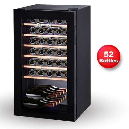 Wine Chiller With Compressor 52 Bottles (PPF52)