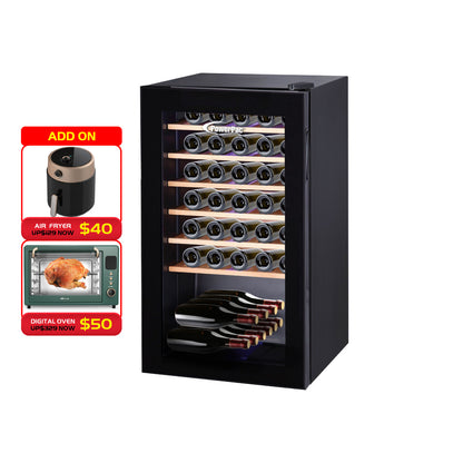 Wine Chiller With Compressor 52 Bottles (PPF52)