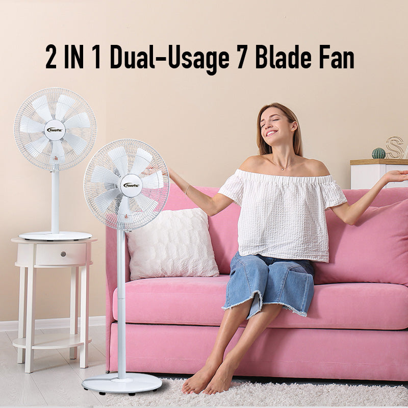 Stand Fan, High Velocity Fan with Convertible Height (PPFS212)