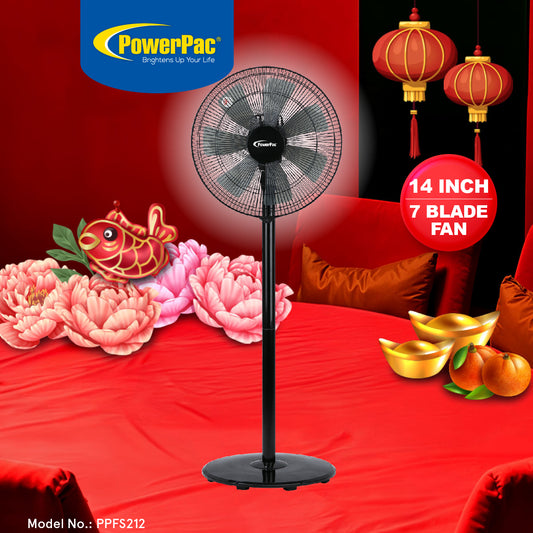 Stand Fan, High Velocity Fan with Convertible Height (PPFS212)