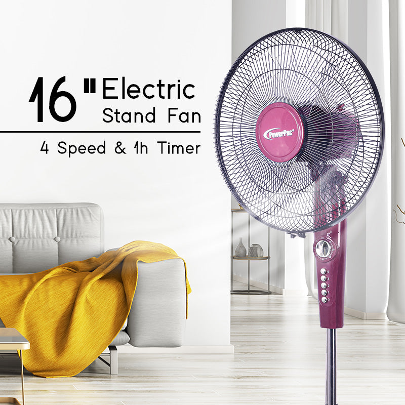 Stand Fan 16" with Timer (PPFS50)