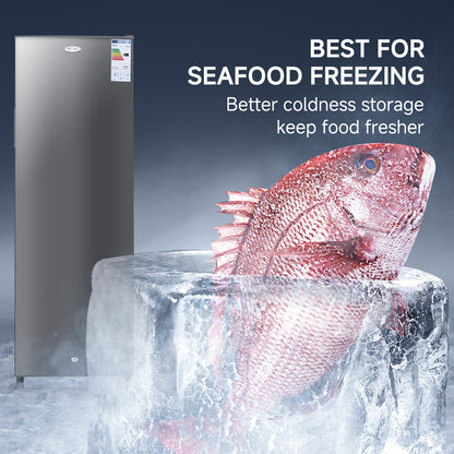 160L Chest Freezer, Upright freezer, Freestanding Freezer 160L (PPFZ160)