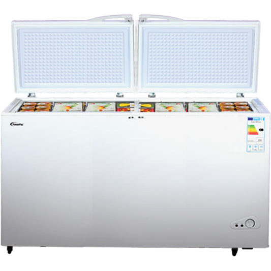 500L 2 Door Chest Freezer CFC Free, Chiller & Freezer (PPFZ500)