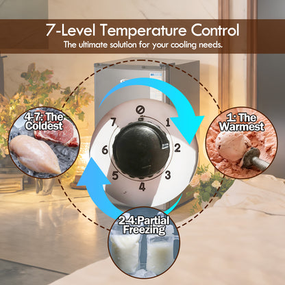 Chest freezer, Mini freezer, Hygienic, Freezer for Breast Milk 60L (PPFZ60)