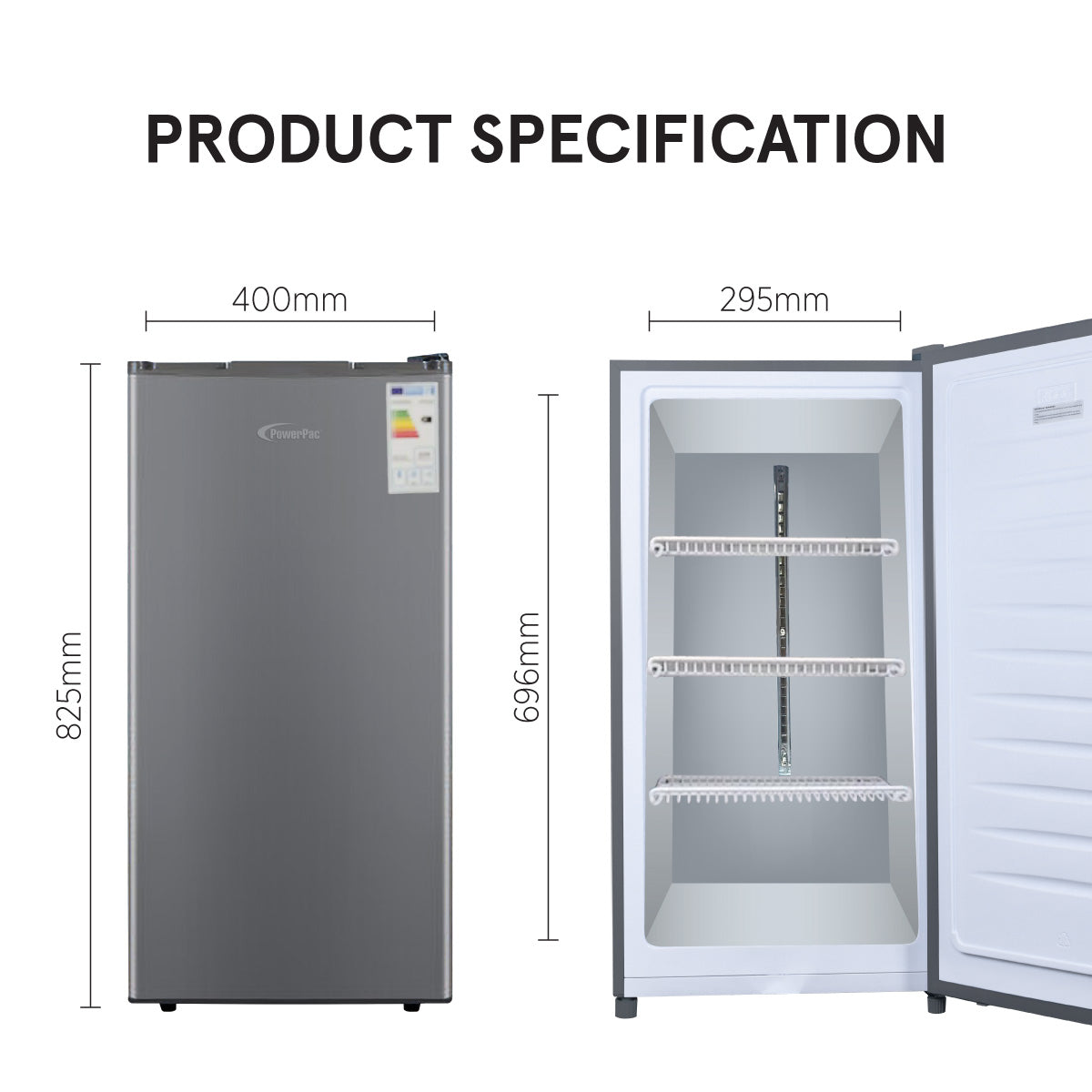 Chest freezer, Mini freezer, Freezer for Milk 60L (PPFZ60)