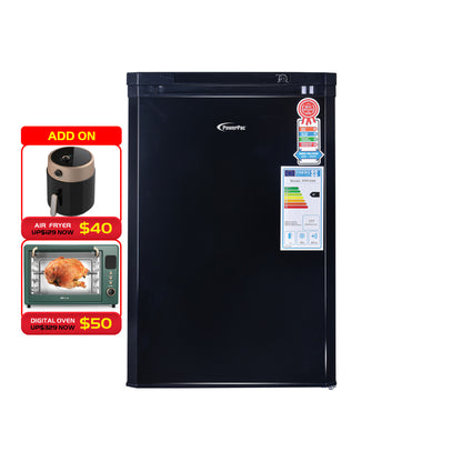 90L Chest, Upright, Freestanding Freezer (PPFZ99) Black