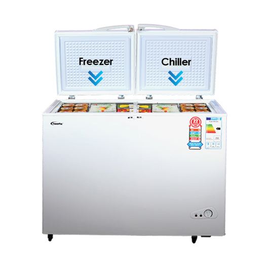 280L 2 Door Chest Freezer CFC Free, Chiller & Freezer (PPFZ280)