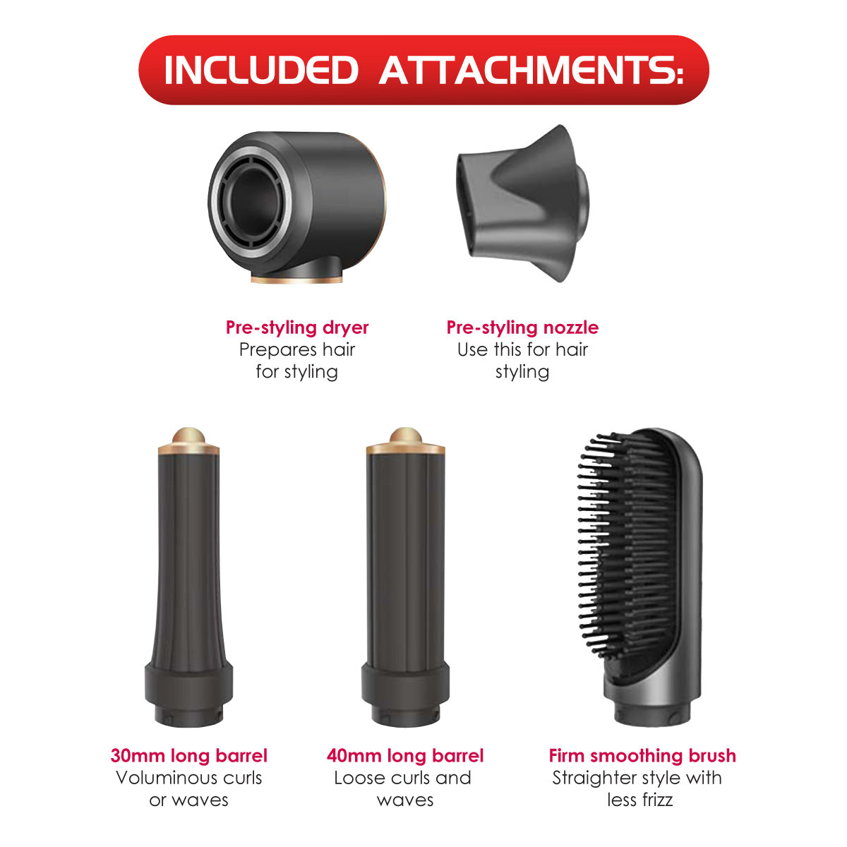 5 in 1 High Speed MULTI-STYLER Hair Dryer (PPH2082)