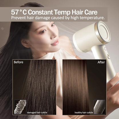 Hair Dryer High Speed with Cool Air , Supersonic Hair Dryer 1600W (PPH2837)