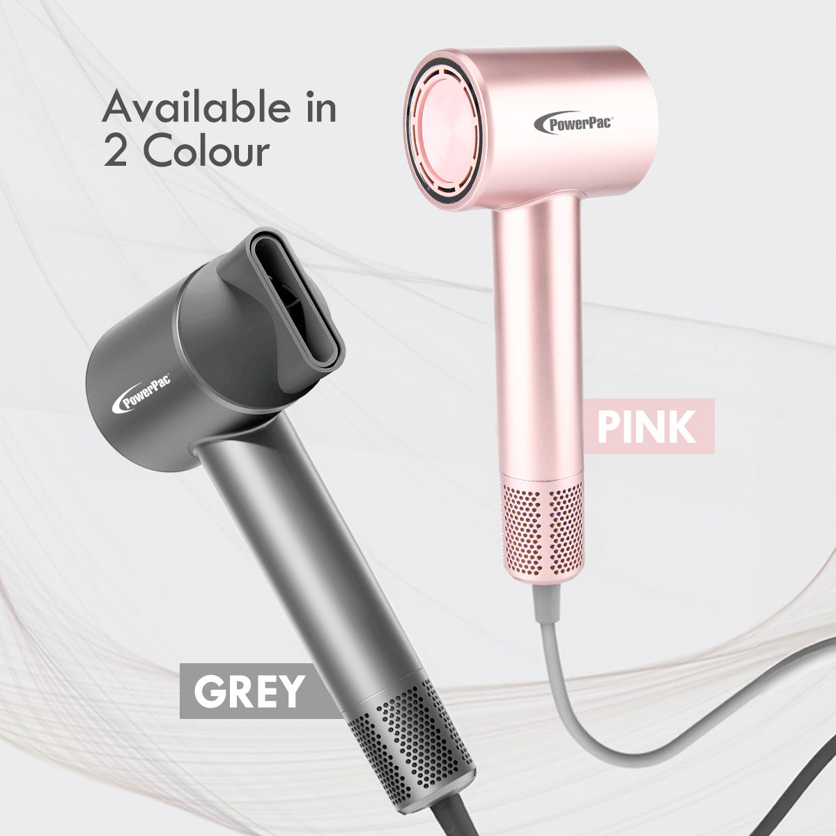 Hair Dryer with cool air, High Speed Hair Dryer, 1600W (PPH2858) PINK