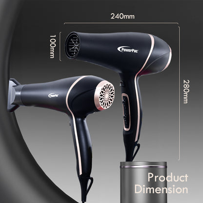 DC High Speed Hair Dryer with cool air, Professional Hair Dryer, 2300W (PPH9030A)