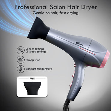DC High Speed Hair Dryer with cool air, Professional Hair Dryer, 2200W (PPH9075A)