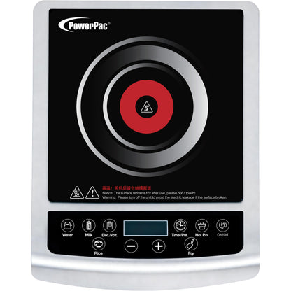 [CLIMATE VOUCHER $400] Induction Cooker, 7 Preset Functions, 1800W (PPIC848ANP)