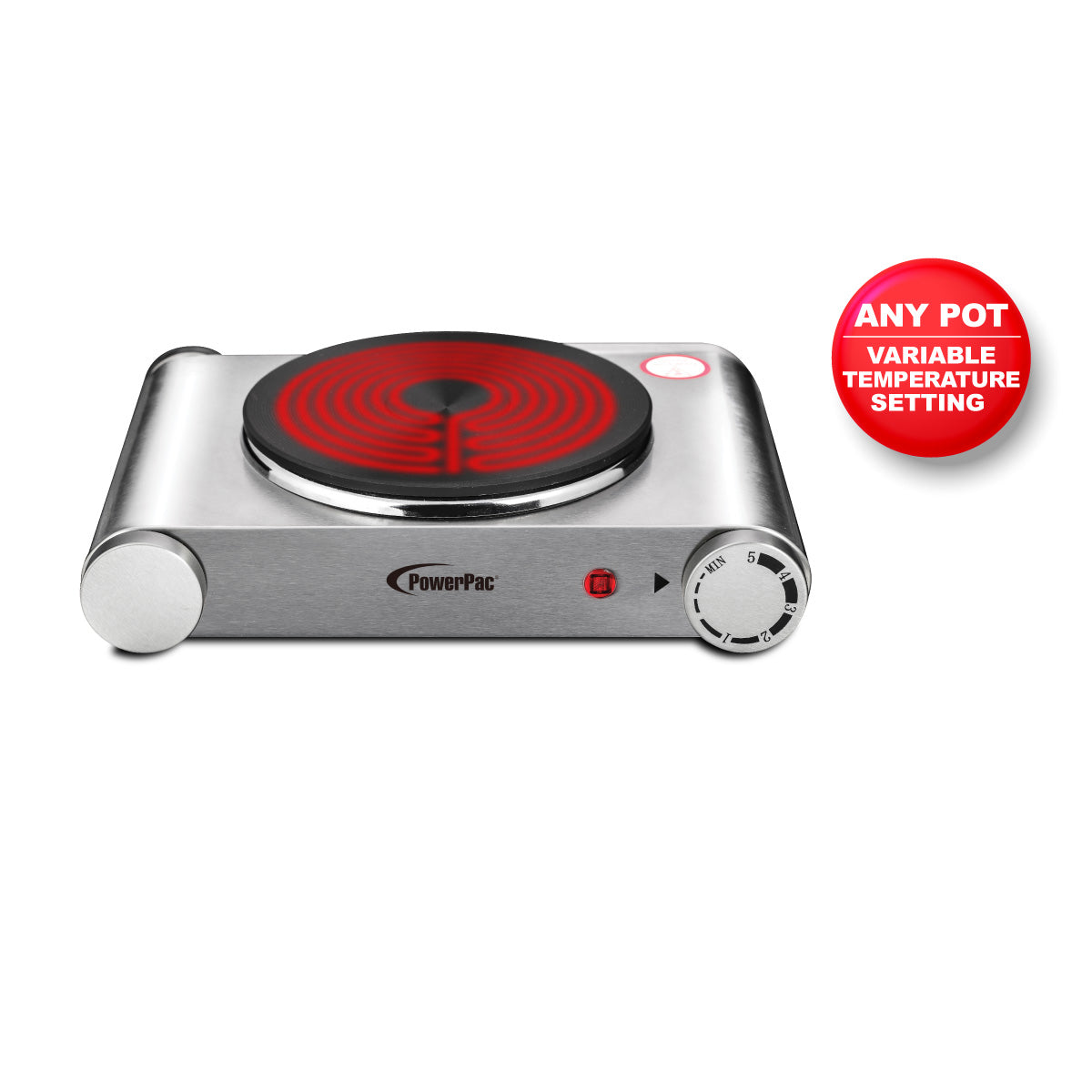 Single Stove, Ceramic Cooker, Infrared Cooker, Any Pot Cooker 1250W (PPIC861)