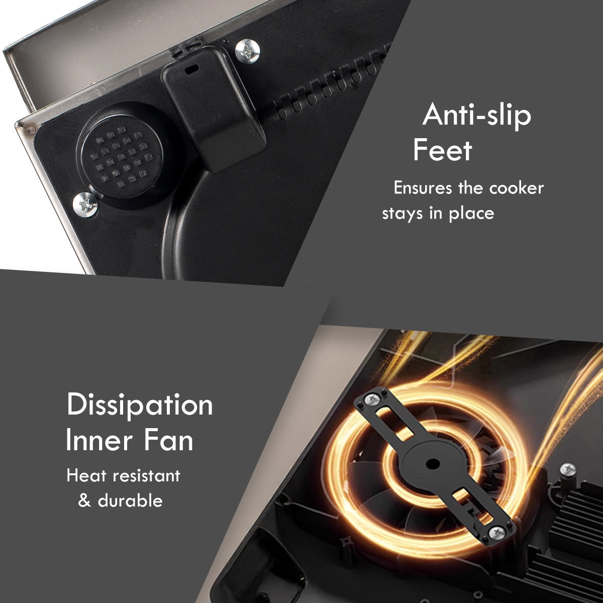 PowerPac Ceramic Cooker (Professional), High Power Ceramic Cooker, Fast Heat Ceramic Cooker 3500W (PPIC885)