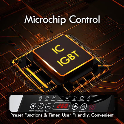 Steamboat Induction Cooker with Stainless Steel Pot (PPIC888A)