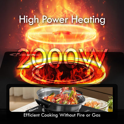 Steamboat Induction Cooker with Stainless Steel Pot (PPIC888A)