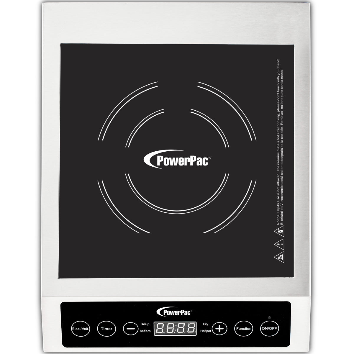 Induction Cooker (Commercial), High Power Induction Cooker, Fast Heat Induction Cooker 3600W (PPIC889)