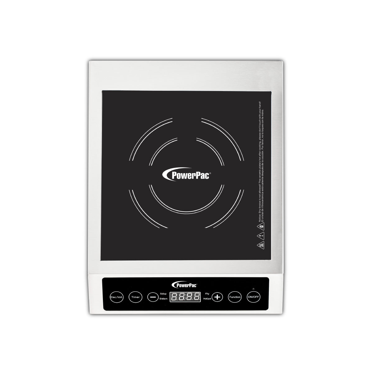 Induction Cooker (Commercial), High Power Induction Cooker, Fast Heat Induction Cooker 3600W (PPIC889)