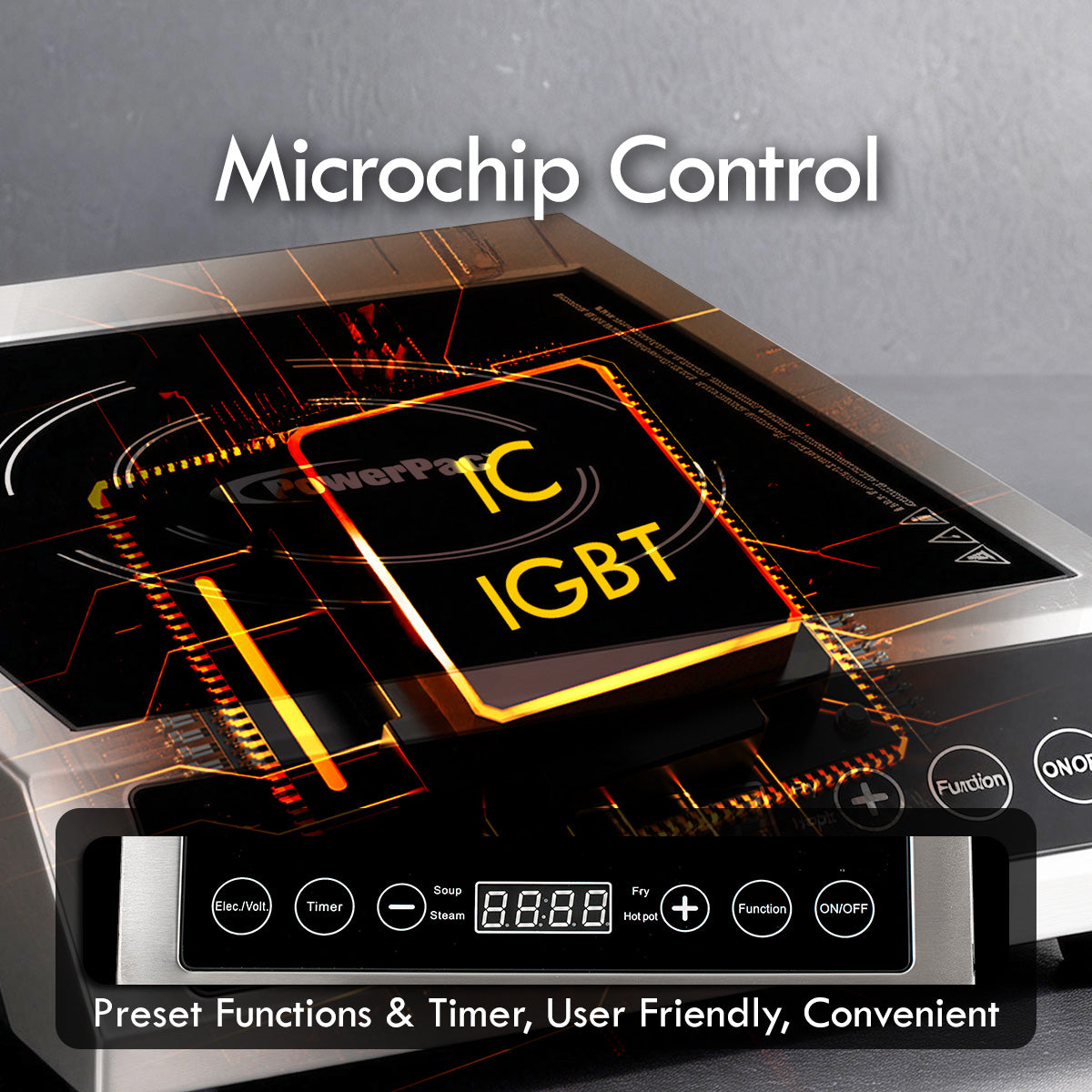 Induction Cooker (Commercial), High Power Induction Cooker, Fast Heat Induction Cooker 3600W (PPIC889)