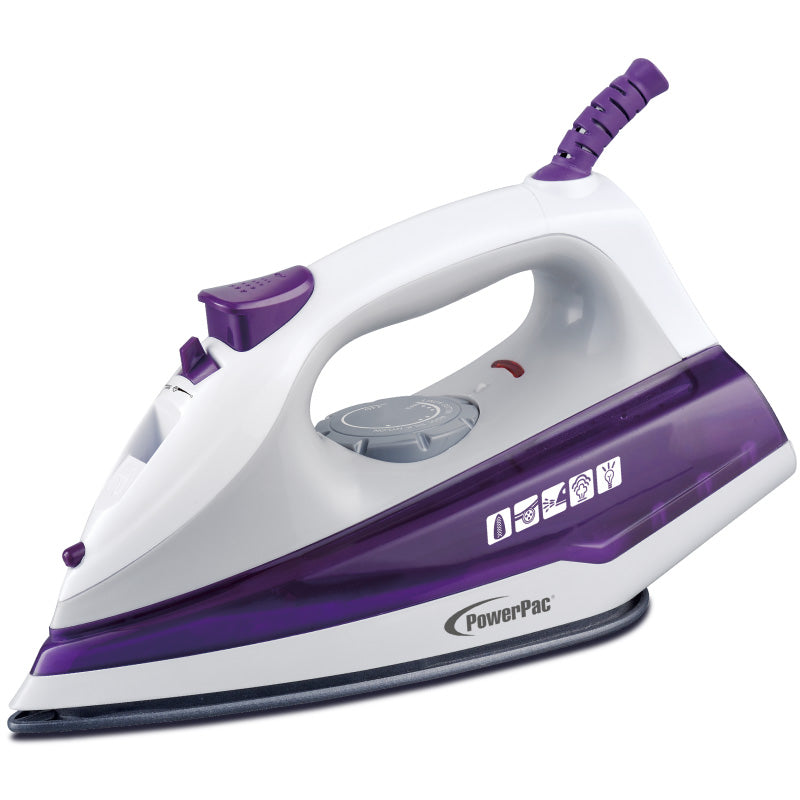 Steam Iron with Spray, Non Stick Plate  (PPIN1107)