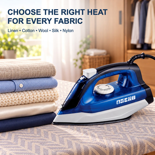 PowerPac Steam Iron with Spray, Non Stick Plate (PPIN1200)