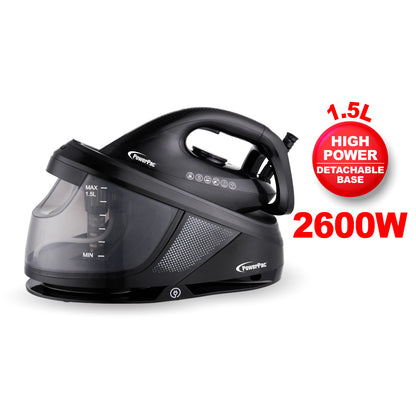 PowerPac High-Power Steam Iron with Detachable Base (PPIN1629)