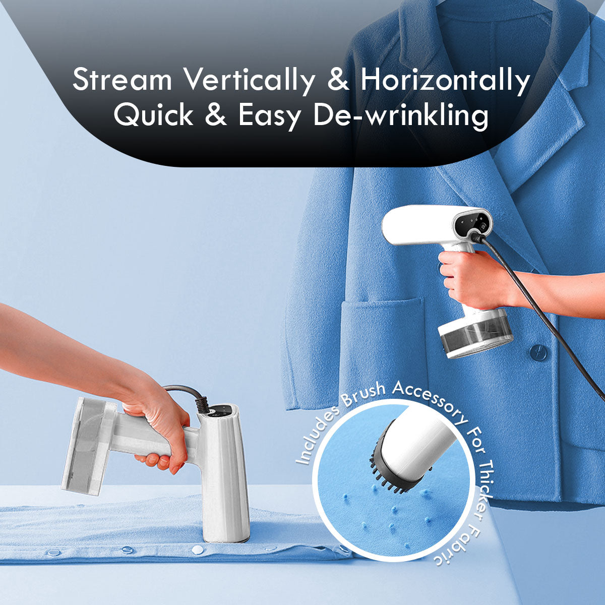 Portable Handheld Garment Steamer (PPIN617)