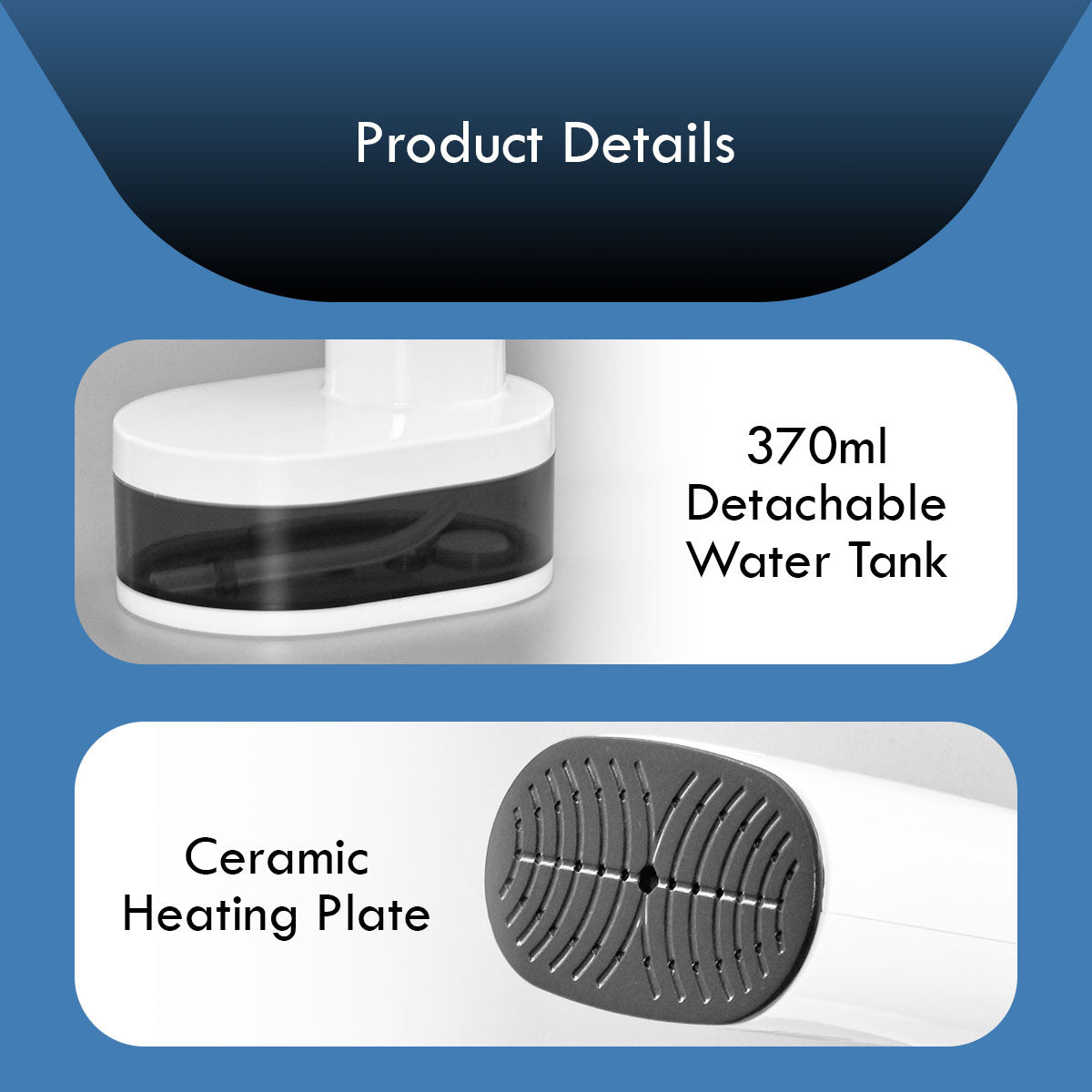 Portable Handheld Garment Steamer (PPIN617)