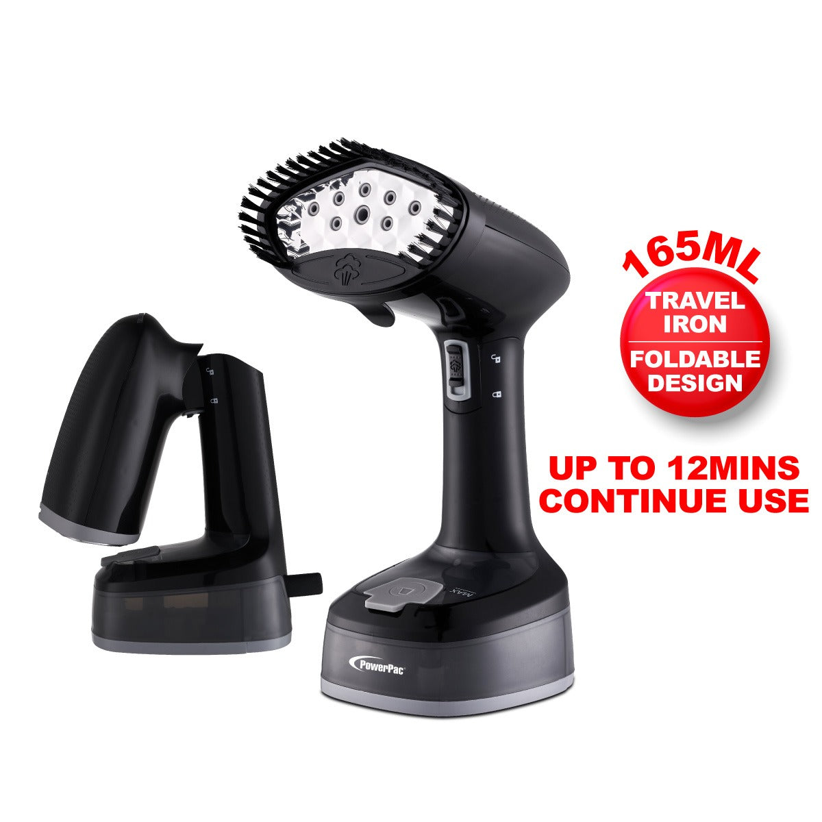 PowerPac Portable Handheld Garment Steamer (PPIN617) – PowerPacSG