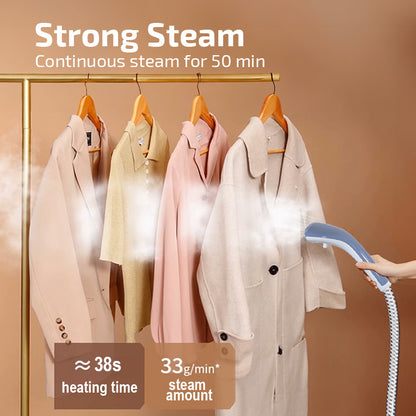 Comfort Touch Garment Steamer Fabric Steamer with 38 sec fast start up time (PPIN619)