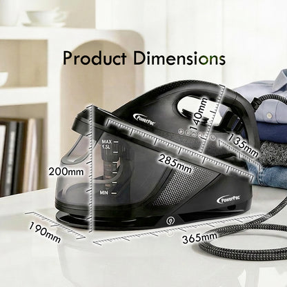 PowerPac High-Power Steam Iron with Detachable Base (PPIN1629)