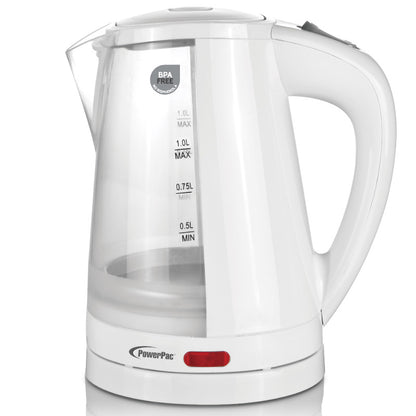 Electric Kettle Jug, Cordless Jug 1.0L  (PPJ2001)