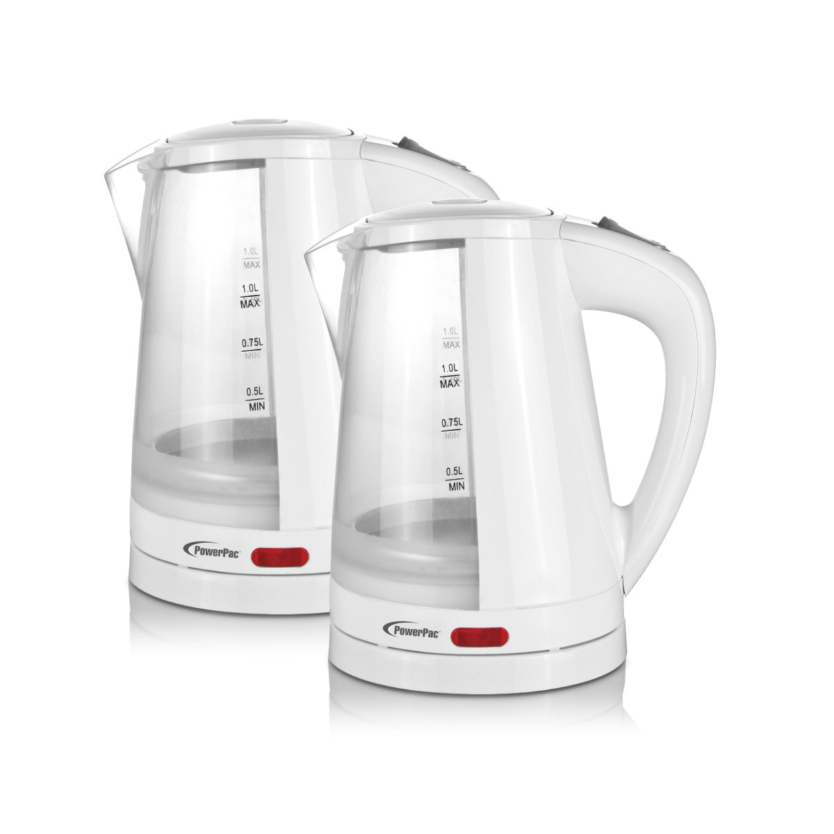 PowerPac Electric Kettle Jug, Cordless Jug 1.0L  (PPJ2001)