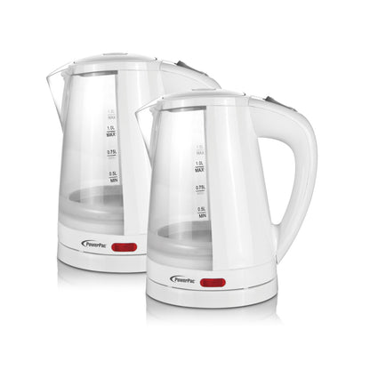 PowerPac Electric Kettle Jug, Cordless Jug 1.0L  (PPJ2001)