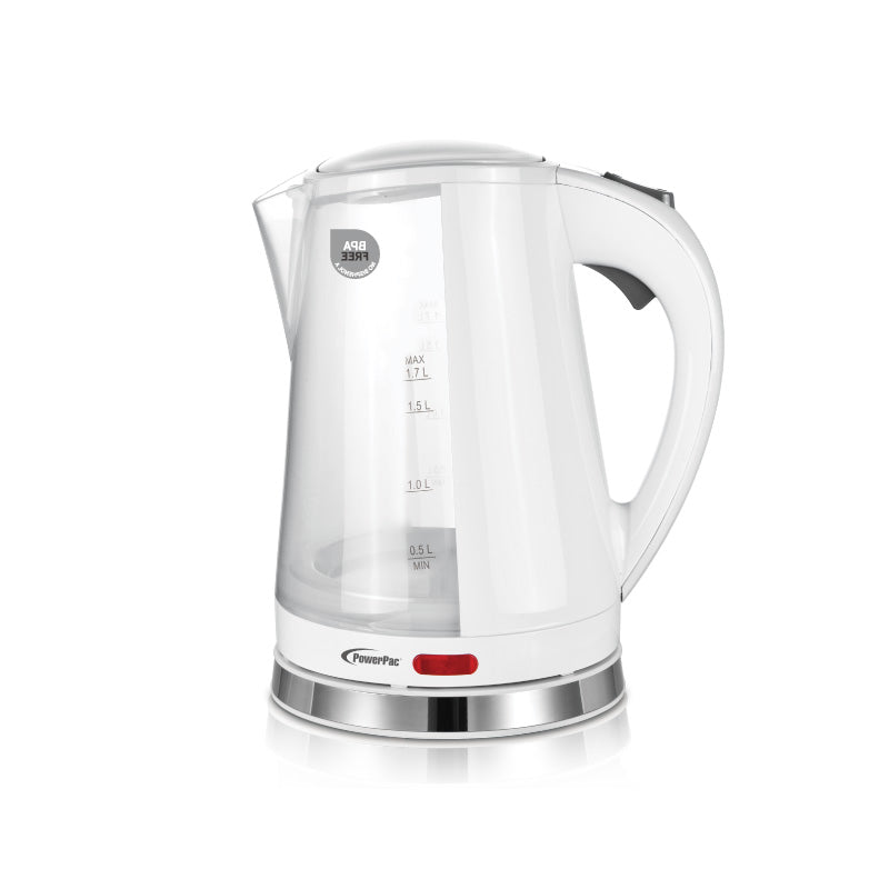 Electric Kettle Jug, Cordless Jug 1.7L BPA FREE (PPJ2002)