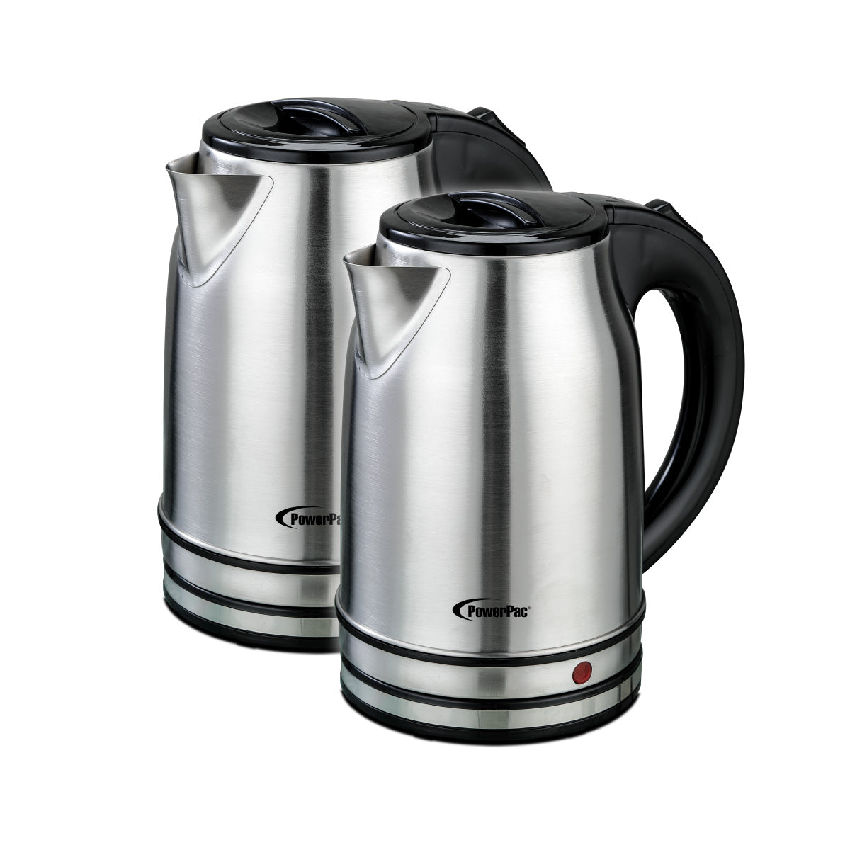 PowerPac Electric Kettle, Cordless Kettle Jug 1.8L Stainless Steel (PPJ2003)