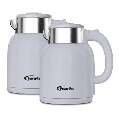 Powerpac Cordless Kettle Jug, Electric Kettle Jug 1.6L Cool Touch Insulation (PPJ2010A)