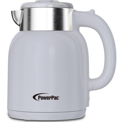 Powerpac Cordless Kettle Jug, Electric Kettle Jug 1.6L Cool Touch Insulation (PPJ2010A)