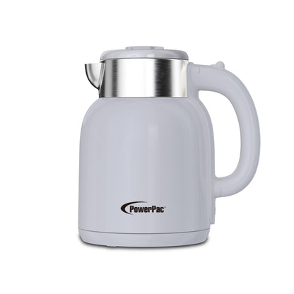 Powerpac Cordless Kettle Jug, Electric Kettle Jug 1.6L Cool Touch Insulation (PPJ2010A)