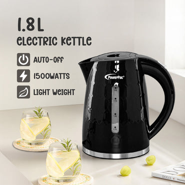 Electric Kettle Jug, Cordless Kettle 1.8L (PPJ2010)