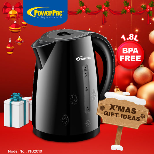 Electric Kettle Jug, Cordless Kettle 1.8L (PPJ2010)